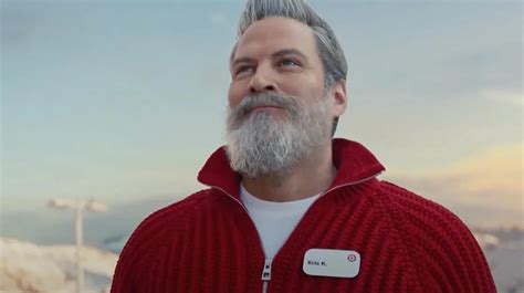 Whos The Actor In The Target Santa Commercial Its Brent Bailey