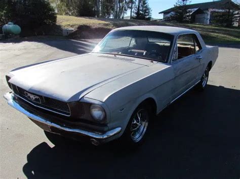 1966 Mustang Coupe Rare Emberglo With Deluxe Pony Interior Rust Free