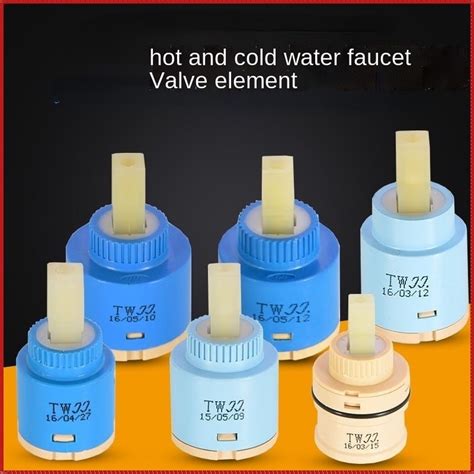 Kitchen Cook Basin Hot And Cold Faucet Ceramic Spool Mixing Valve Core Switch Repair Parts