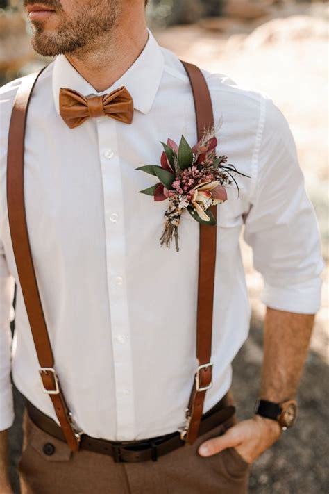 Rugged Elegance Texas Styled Shoot Wedding Groomsmen Attire Mens