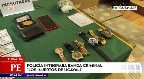 Capturan Con Armas Y Drogas A Policía En Ucayali Fue Procesado Por