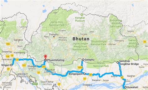 Entering Bhutan By Road From India Bhutan Acorn Tours And Travel