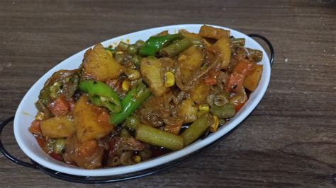 Mix Veg Bhuna Dhaba Style Recipe Must