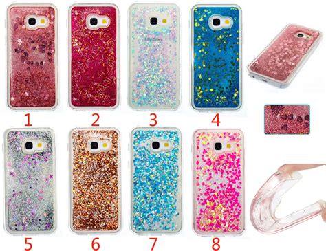 Luxury Sparkle Diamond Glitter Star Water Liquid Case For Samsung