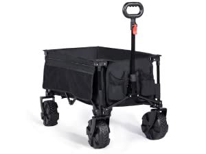 Timber Ridge Camping Trolley Big Wheels Kg Capacity Folding Wagon