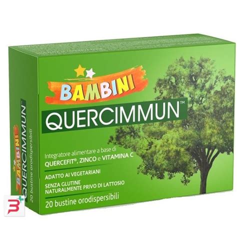 QUERCIMMUN BAMBINI 20 BUSTINE OROSOLUBILI Basefarma