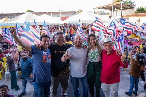 Em Vargem Grande multidão declara apoio a Flávio Dino Brandão e