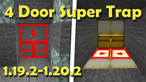 Minecraft How To Build A Sculk Sensor Redstone 4 Door And Floor