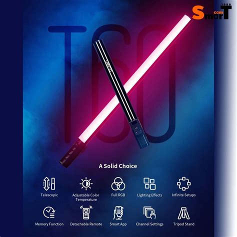 Sirui T Telescopic Rgb Led Tube Light