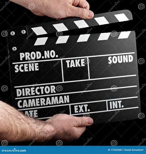 Vintage Film Slate Stock Photo Image Of Prop Cinema