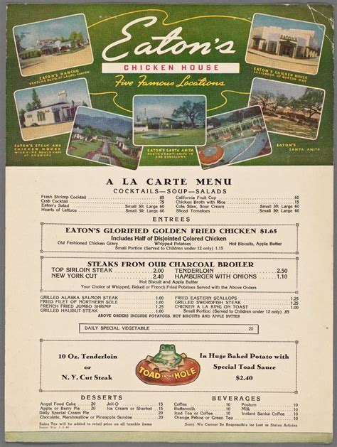 Pin On Retrovintage Vintage Menu Menu Restaurant Dining Menu