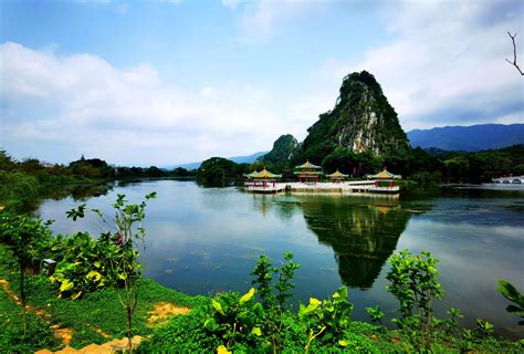 肇庆七星岩景区 肇庆七星岩风景区 七星岩风景区肇庆介绍 大山谷图库