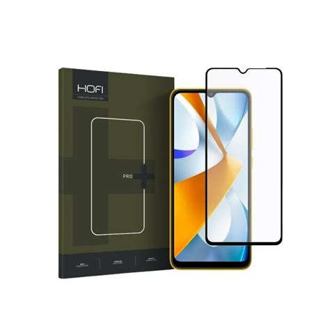 Folie De Protectie Hofi Glass Pro Plus Pentru Xiaomi Poco C Negru