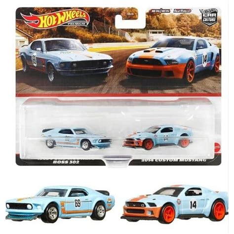 HOT WHEELS TWIN PACK MUSTANG MUSTANG BOSS CUSTOM MUSTANG Shopee Malaysia