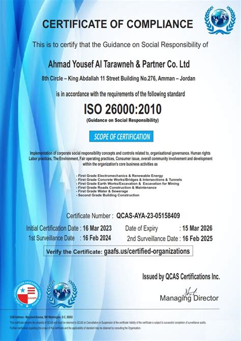 Iso Certifications