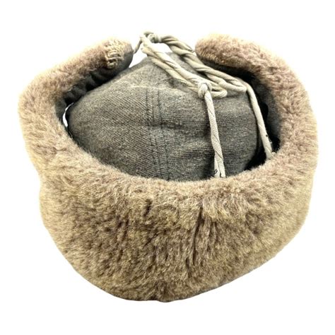 Original Wwii Russian M40 Uschanka Hat Oorlogsspullennl