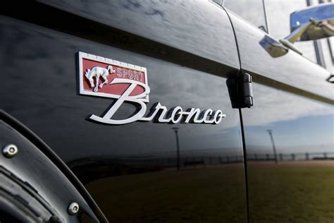 1976 Classic Ford Bronco emblem. #velocityrestorations | Ford bronco ...