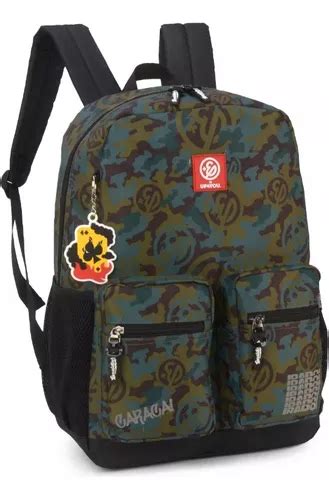 Mochila Costa Juvenil Enaldinho Youtuber Original Camuflada