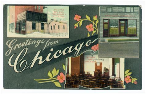 Chicago Postcard Museum Greetings From Chicago Lobby