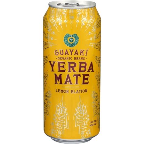 Guayaki Lemon Elation Yerba Mate Us Foods Chefstore