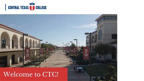 Welcome To Central Texas College Youtube