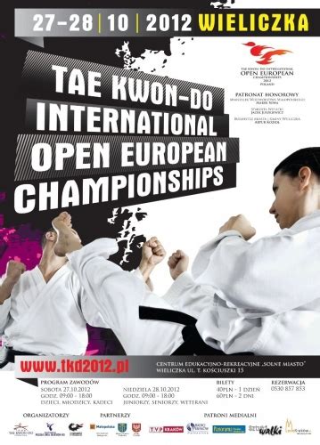 Otwarte Mistrzostwa Europy Tae Kwon Do International INFO Kraków24