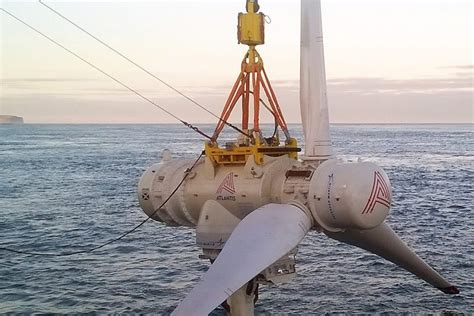 Meygen une hydrolienne de 6 MW pour exploiter l énergie inépuisable