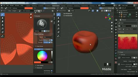 Tres Métodos Para Agregar Color Y Textura En Blender Youtube