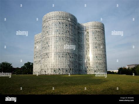 University library, Technical University, Cottbus, Brandenburg, Germany ...