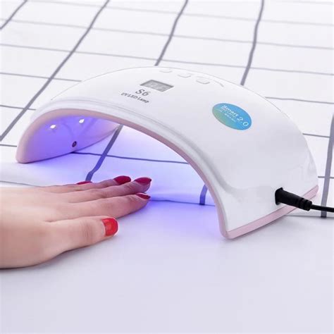 Lampe UV Sèche Ongles 42W UV LED Séchoir à Ongles Professionnel