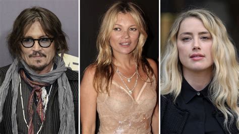 Kate Moss Undermines Amber Heard S Testimony Says Johnny Depp Helped