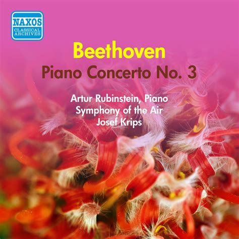 ‎beethoven Piano Concerto No 3 Rubinstein 1956 Ep By Arthur