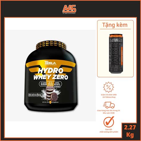 WHEY PROTEIN TESLA HYDRO WHEY ZERO 2 27KG Bột đạm dinh dưỡng