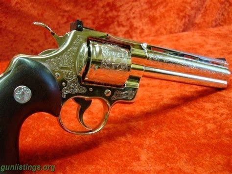 Gunlistings.org - Pistols COLT PYTHON ENGRAVED CUSTOM SHOP 1 Of 200 POLICE