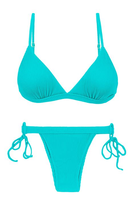 Bikini Set Cotele Jade Tri Fixo Rio Marke Rio De Sol