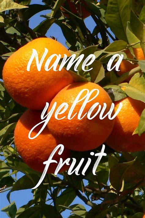 "Name a yellow fruit. ORANGE!!!" by lejyy | Redbubble