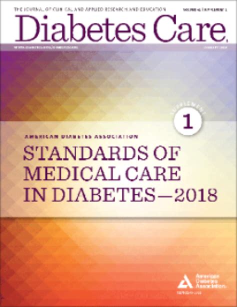 2018 Ada Standards Of Medical Care In Diabetes Medicine Matters