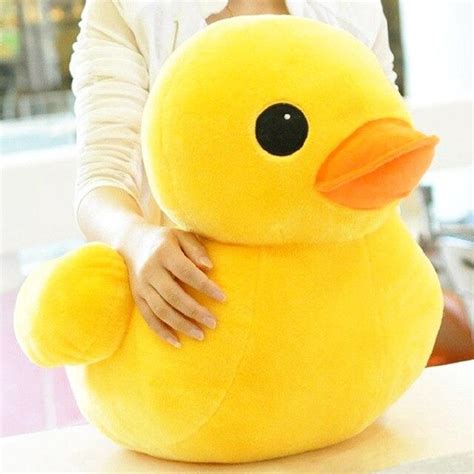 Jolie Peluche Canard Peluche Canard Jaune Cadeau Pour Famille