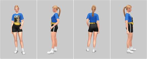 Fanny Pack Combo Female The Sims 4 Create A Sim Curseforge