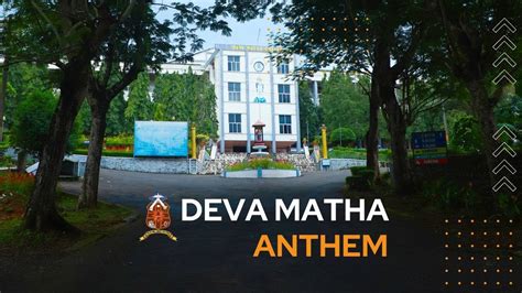 Deva Matha Anthem Deva Matha College Kuravilangad Youtube