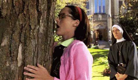 Nun Tree GIF - Nun Tree Kiss - Discover & Share GIFs