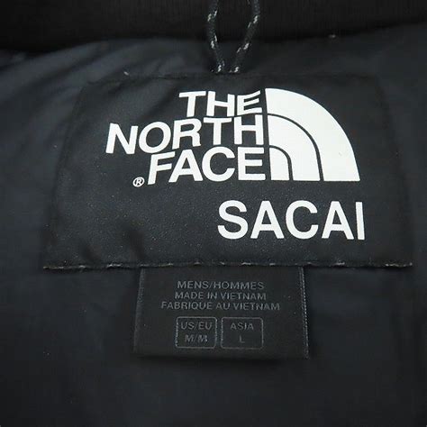 Yahooオークション Sacai×the North Faceサカイ×ザノースフェイス