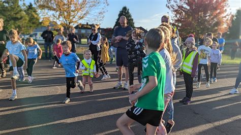 Warm Up Fun Yeovil Rec Junior Parkrun