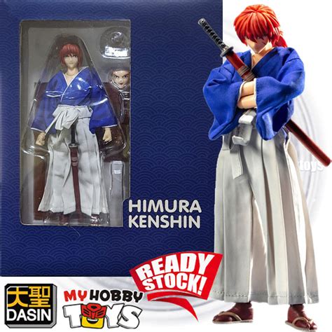 Dasin Model Rurouni Kenshin Action Figures Samurai X Himura Kenshin