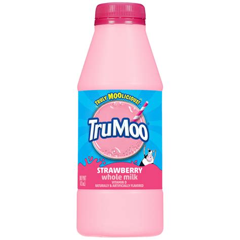 Strawberry Whole Milk Pint TruMoo