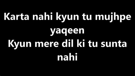 Tu Hi Hai Song Lyrics Video Half Girlfriend Rahul Mishra