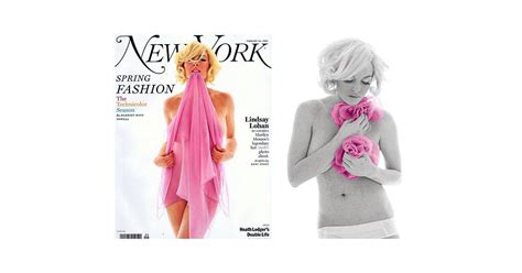 Lindsay Lohan Posing Naked As Marilyn Monroe POPSUGAR Celebrity