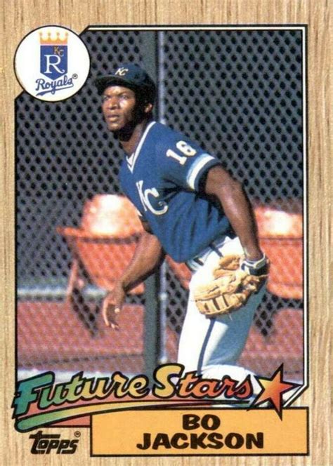 Bo Jackson Topps Base Price Guide Sports Card Investor