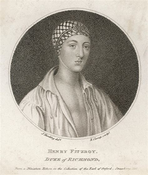 Henry Fitzroy Duke Of Richmond Drawing by Mary Evans Picture Library ...