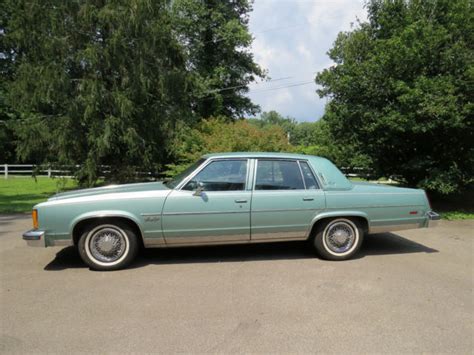 Oldsmobile Ninety Eight Sedan 1978 Medium Green Metallic For Sale 1978